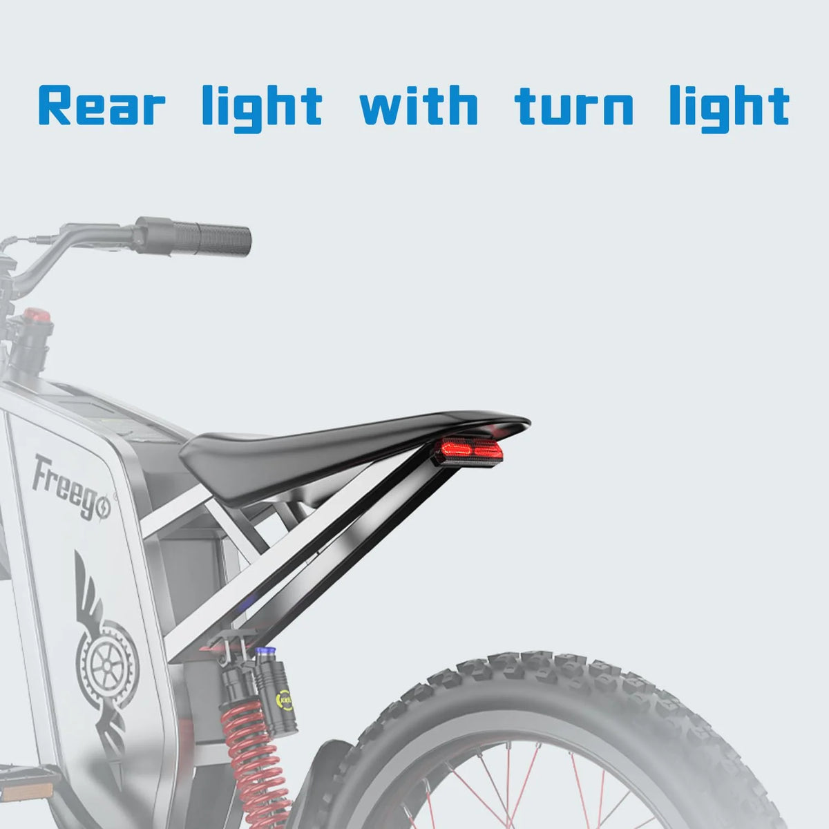 50MPH Electric Dirt Bicycle Freego X2 Pro,6000W(Peak)Motor Electric Motorcycle, Electric Bike for Adults, 60V30AH Battery, 19x2 Tire Full Suspension Hydraulic Brake Half Throttle UL2849