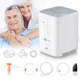 YANGKING Upgraded Oxygen Generator-Portable Machine Tube 7L, 93% Pure Oxygen , 1-7L/min Adjustable, Whisper Quiet, 72H Continuous Work, Remote Control, Sleep Mode