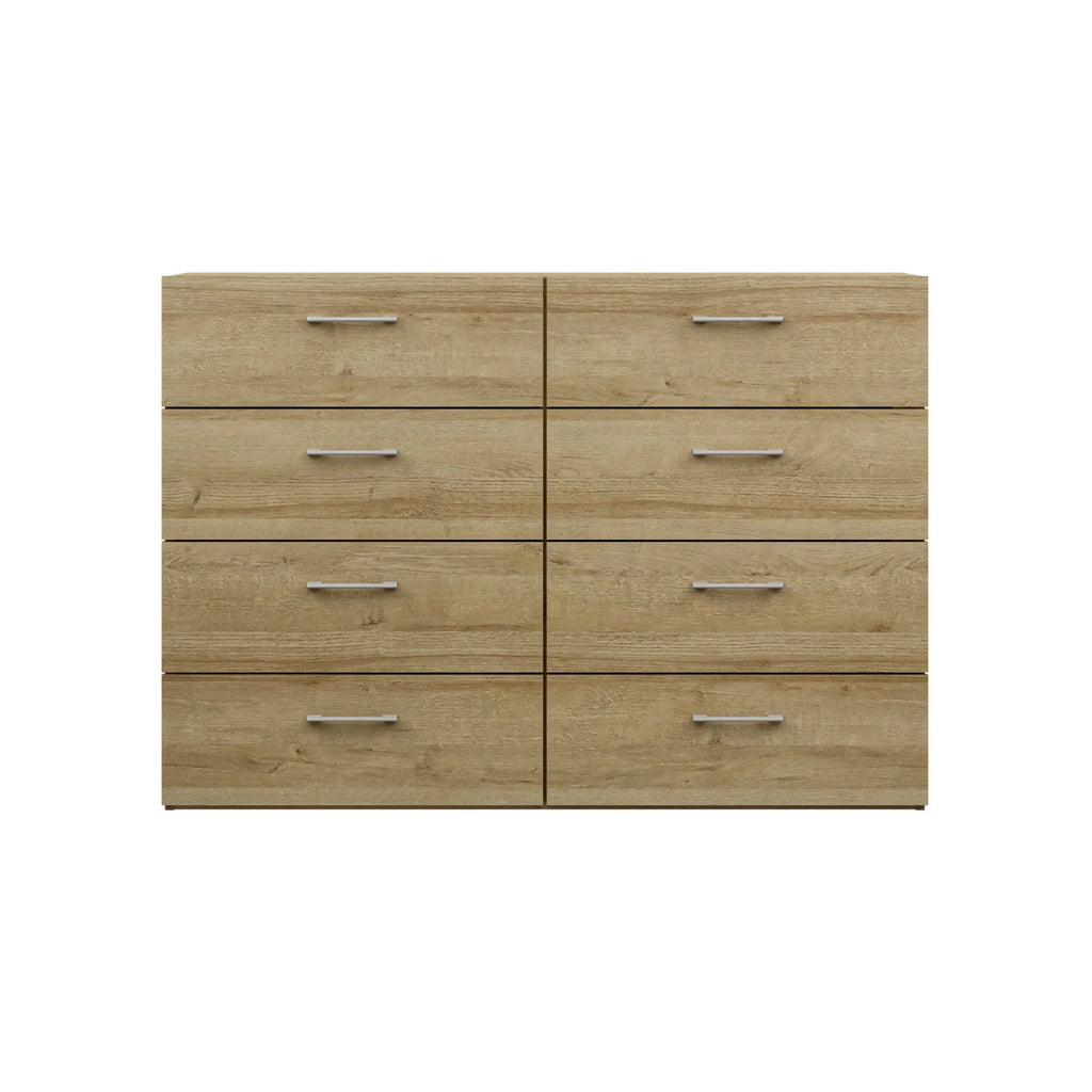 Lundy 8-Drawer Dresser, Natural, by Hillsdale Living Essentials