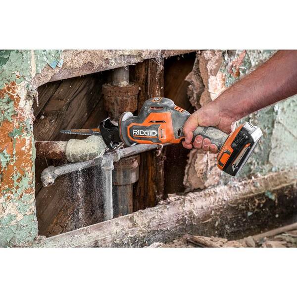18V Brushless Cordless 2-Tool Combo Kit w/ Hammer Drill, Impact Driver, Batteries, Charger, Bag & FREE Recip Saw