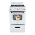 Avanti 20" Compact Gas Range Oven, in White (GR2011CW)