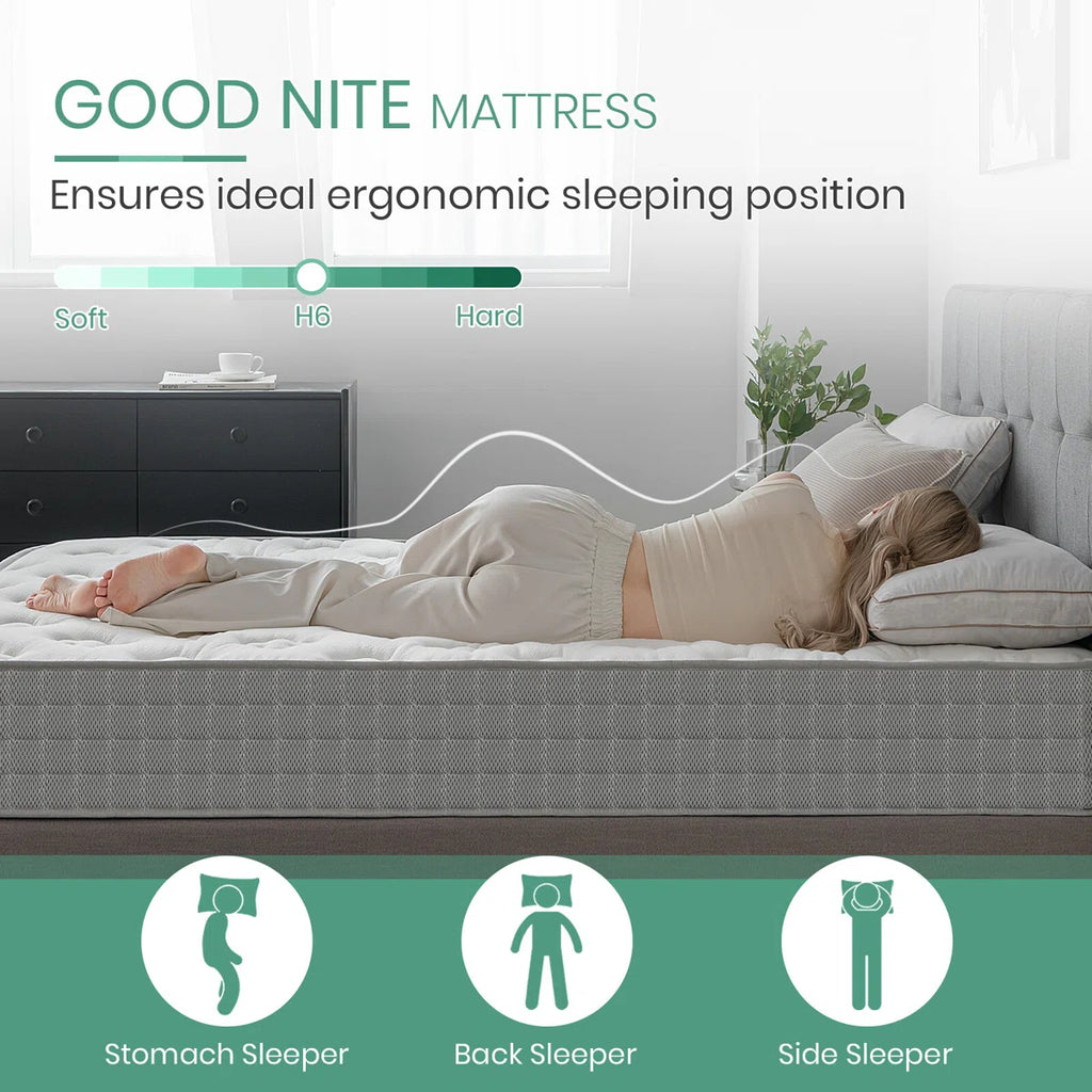 Mattresses 18CM Memory Foam Mattress Sprung
