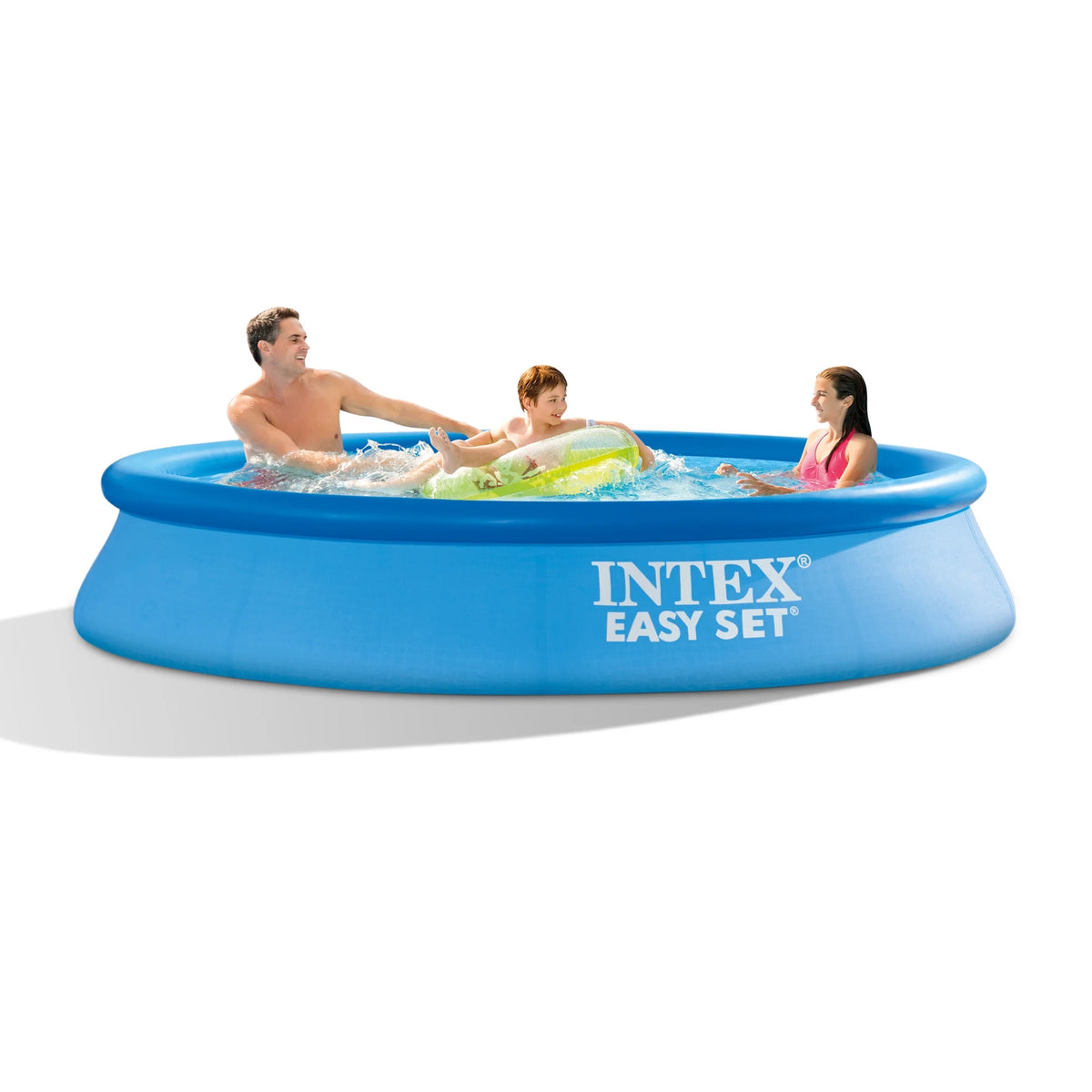 Intex 10' x 30" Easy Set Above Ground Swimming Pool With Filter Pump