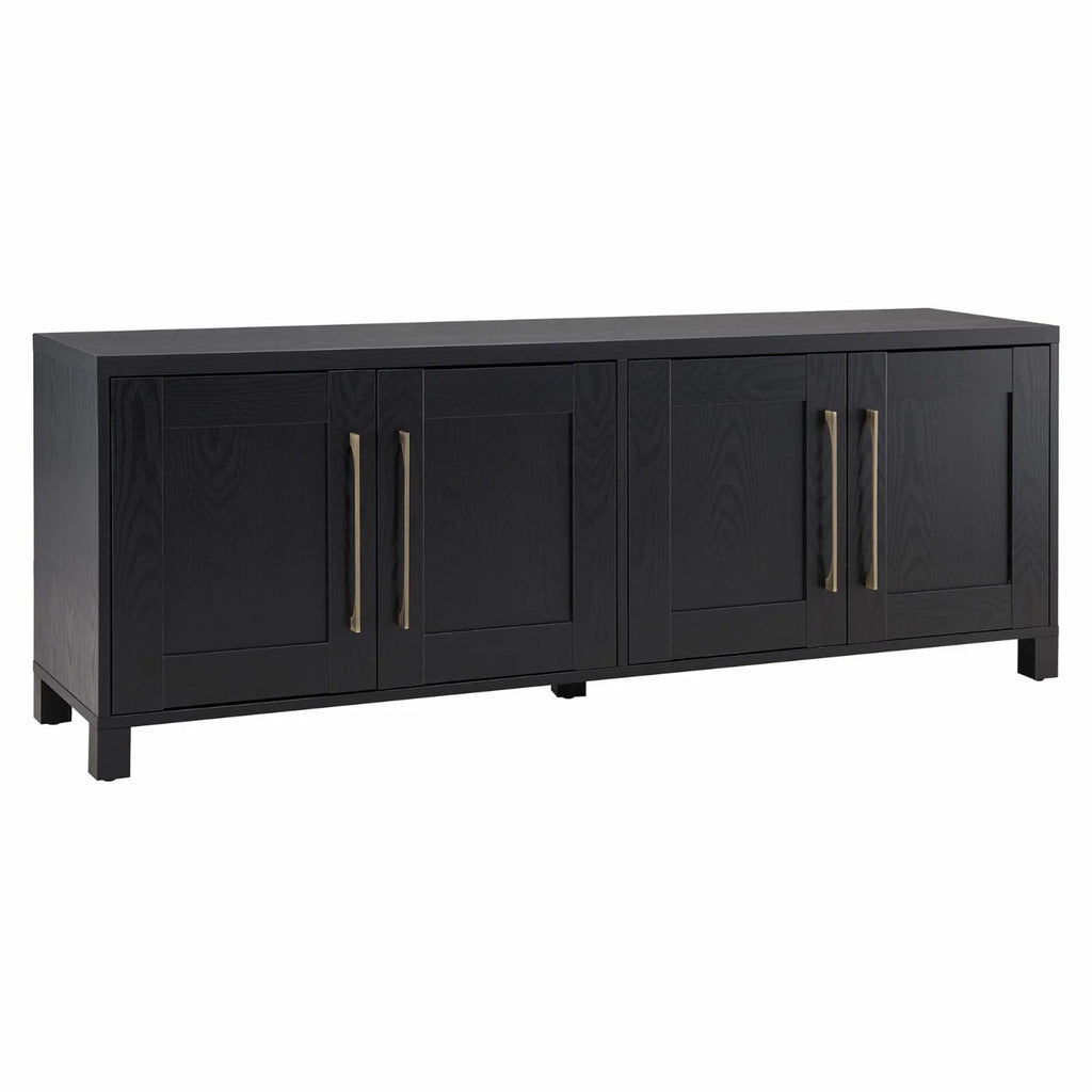 Evelyn&Zoe Chabot Rectangular TV Stand for TV's up to 75", Alder Brown