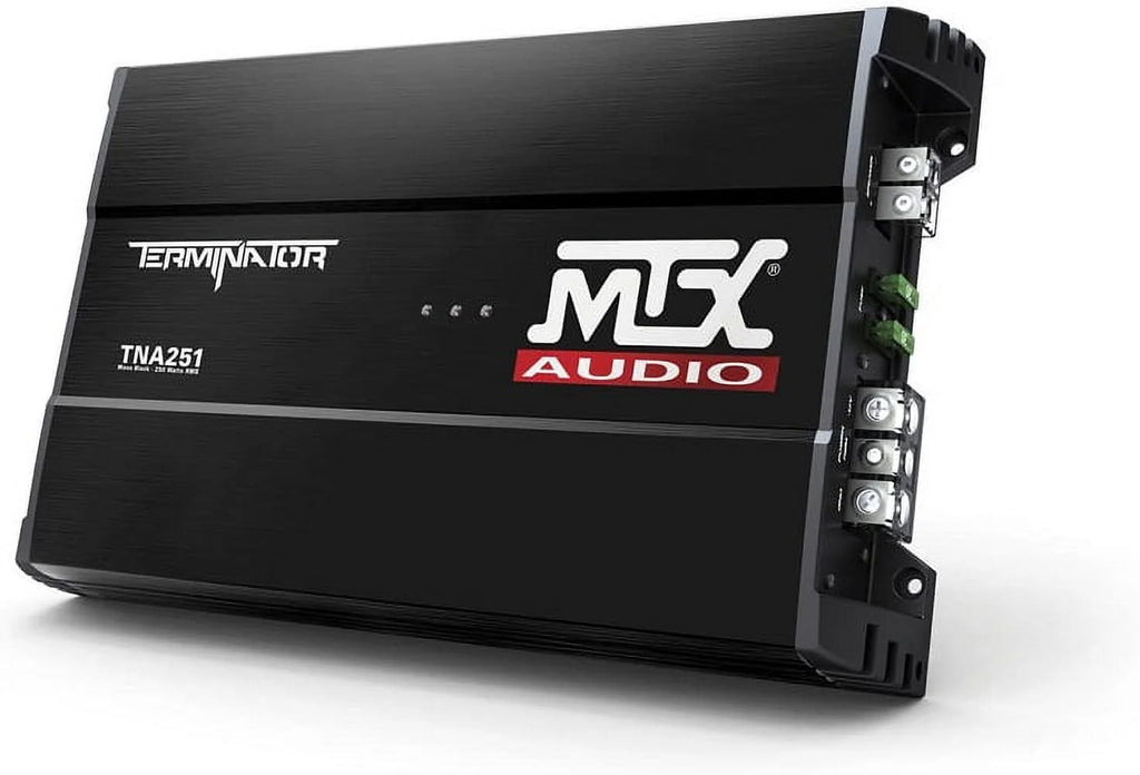 MTX TNP212D2 12" 1200W Dual Loaded Car Subwoofer Audio w/ Sub Box and Amplifier