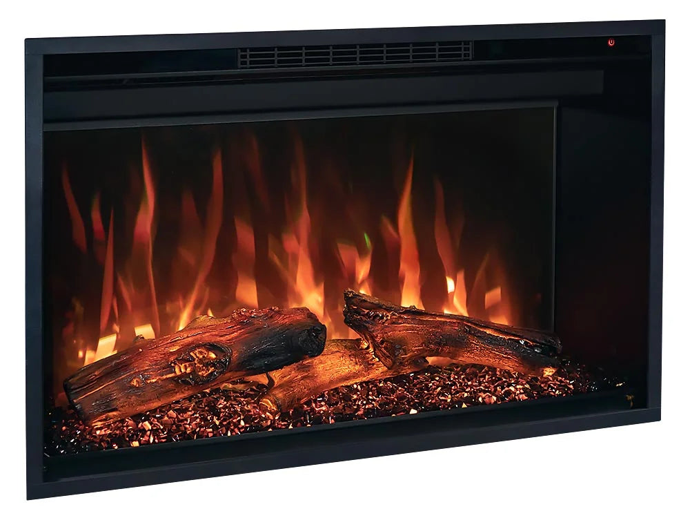 Modern Flames Spectrum Slimline Built-in/Wall Mounted Electric Fireplace, Sizes: 50"-100"