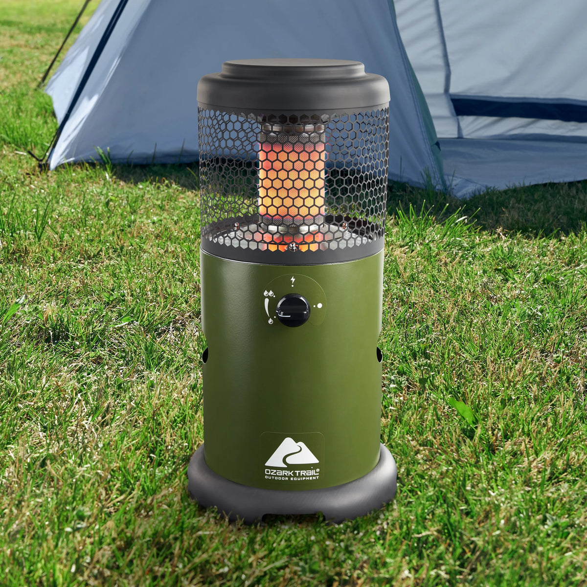 Ozark Trail 360�� Propane Portable Indoor/Outdoor Heater, Green