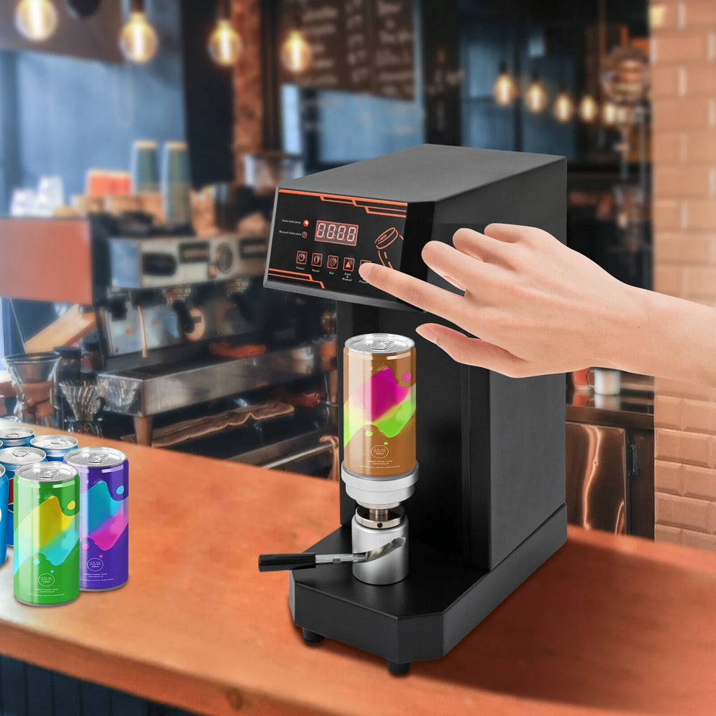 Miumaeov 70W Commercial Electric Can Sealer Machine 5.7cm Automatic Can Sealing Machine