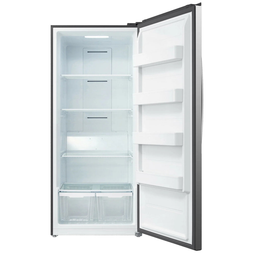 Smad 21 Cu.ft. Upright Convertible Freezer/Refrigerator, Quick Freeze for Garage, Kitchen, Home