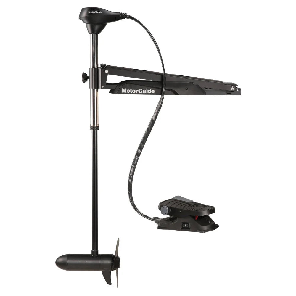 MotorGuide 940200100 X3 Freshwater Bow Mount Trolling Motor �?Cable Steer, Foot-Control �?50-Inch Shaft, 55-Pound Peak Thrust