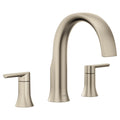 Moen Ts983 Doux Widespread Deck Mounted Roman Tub Filler - Nickel