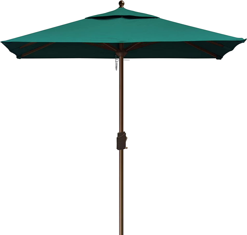 EliteShade Sunumbrella 6x6Ft Square Market Umbrella with Ventilation