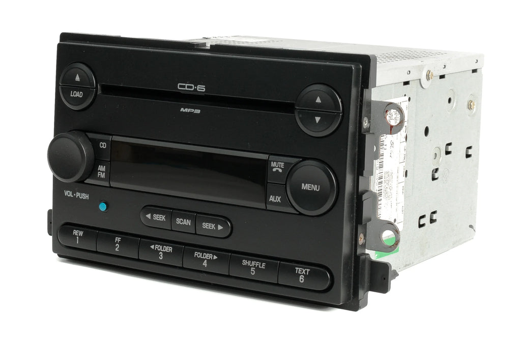 Restored 2005 Ford F-150 Truck Radio AM FM 6 Disc Player w Bluetooth Music 5L3T-18C815-FJ (Refurbished)