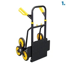 Mount-It! Stair Climber Hand Truck and Dolly , 264 lbs. Capacity Heavy-Duty Trolley Cart