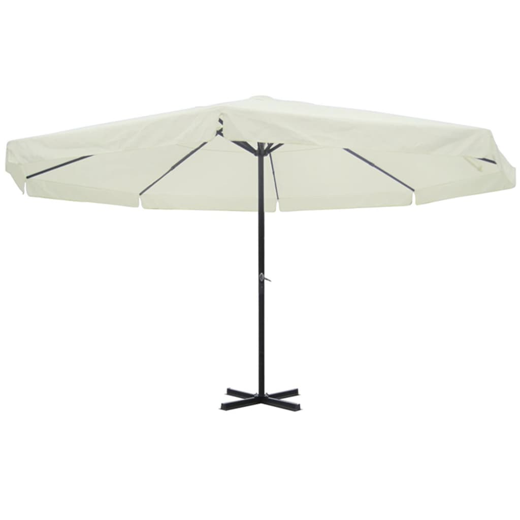 vidaXL Garden Parasol Azure Blue Polyester with PA coating Large