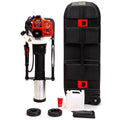 XtremepowerUS 52CC Gas Powered T-Post Driver, 1900W Heavy Duty Fence Post Driver, 2 Heads