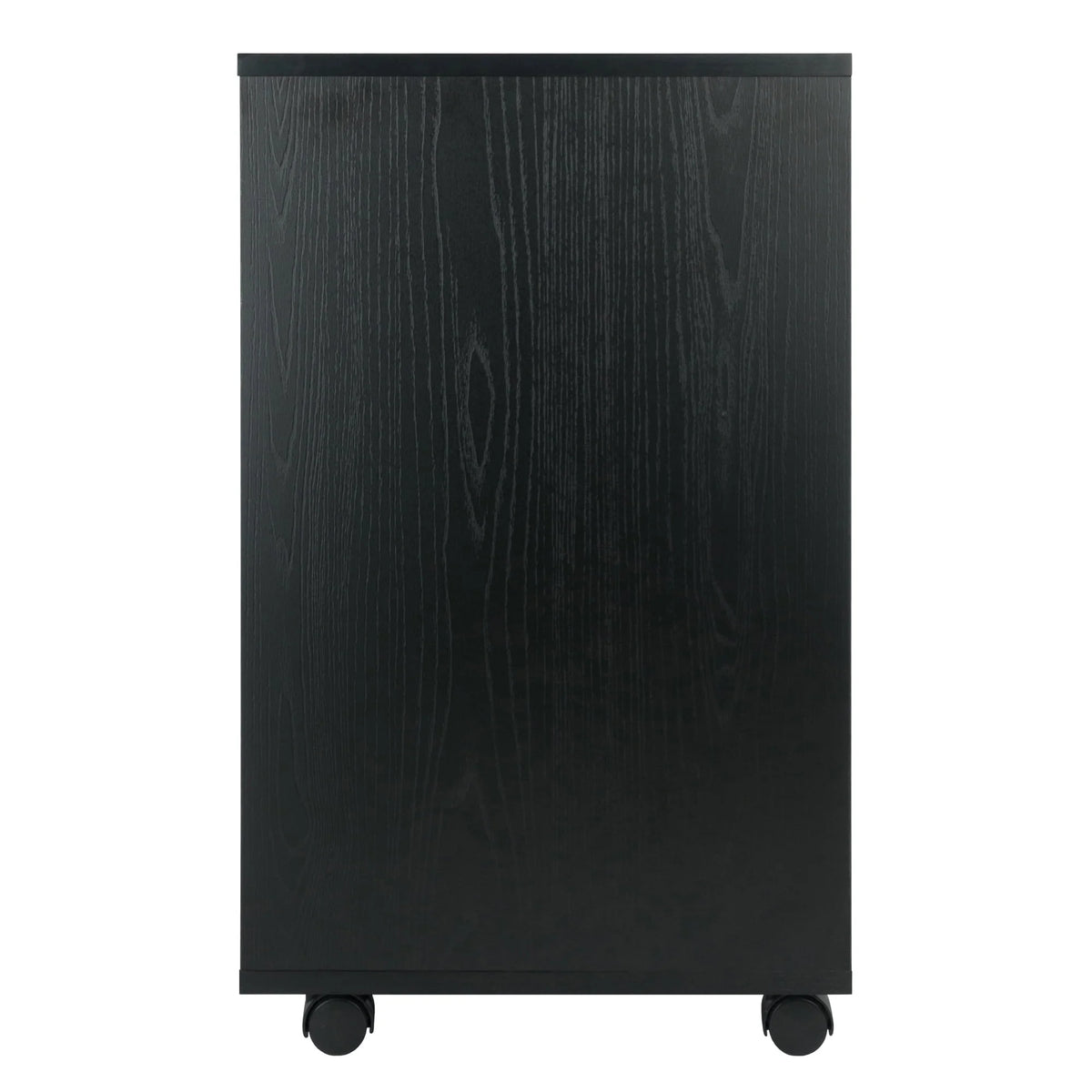 Winsome Halifax 5-Drawer Mobile Cabinet 20519, Black Finish