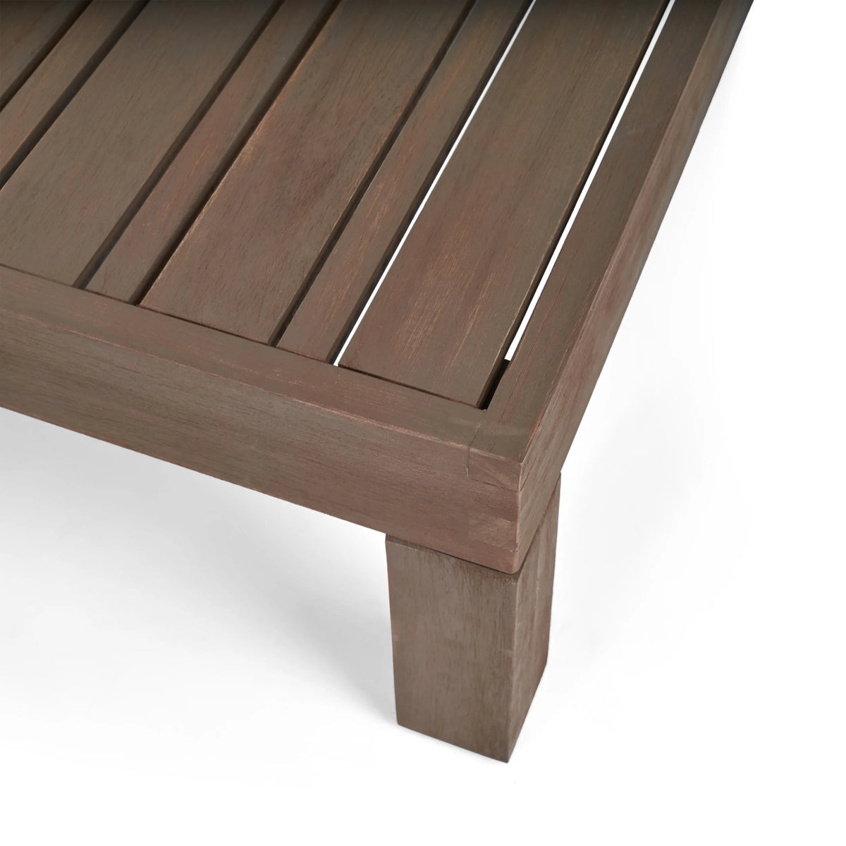 Kaena Acacia Wood Outdoor Coffee Table, Teak