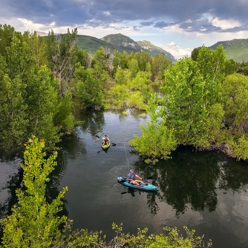 Lifetime Tamarack Pro 123 inch Sit-on-Top Kayak, Eclipse Fusion (91058)