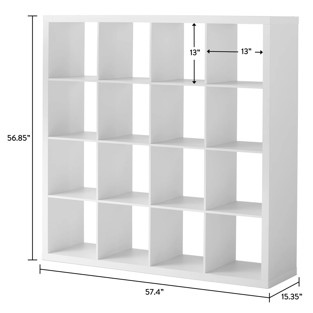 Better Homes & Gardens 16 Cube Storage Organizer, Acorn