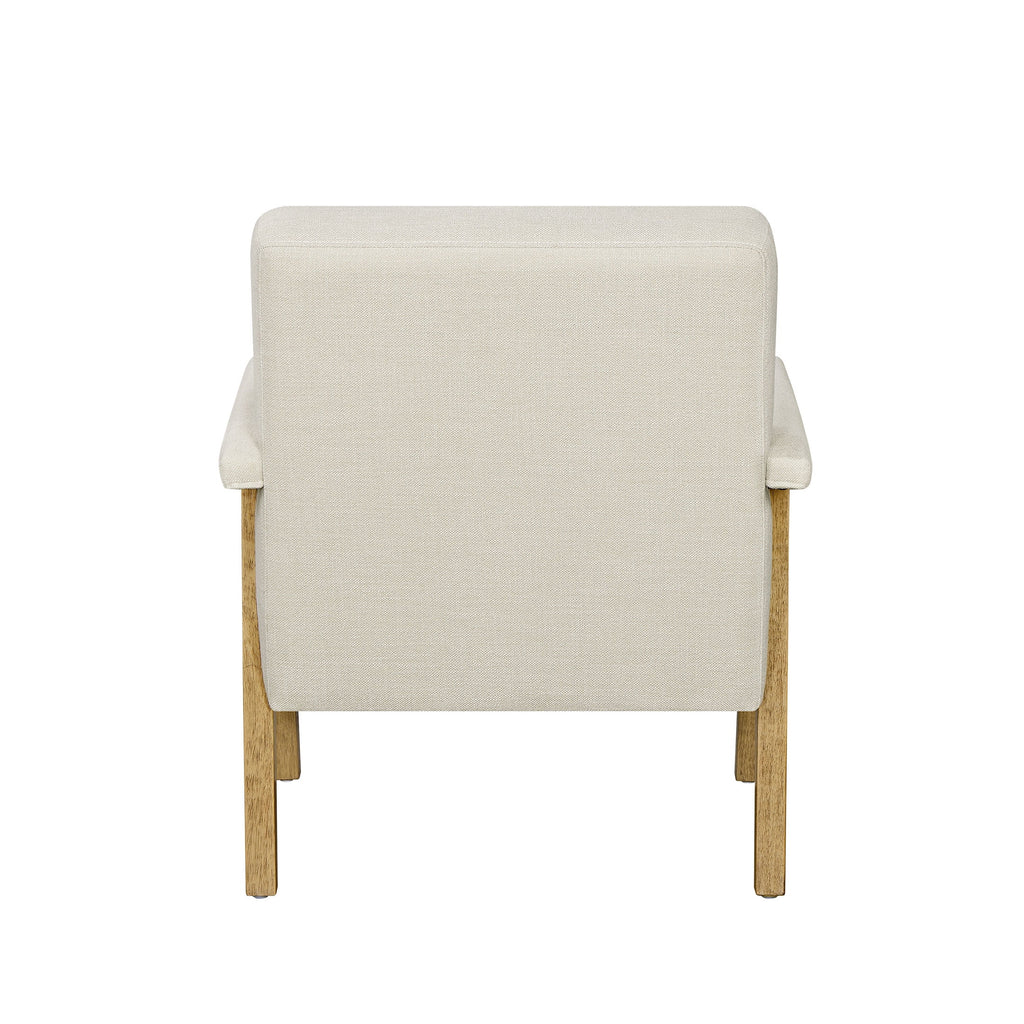 Better Homes & Gardens Ezra Accent Chair, Living Room, Cream