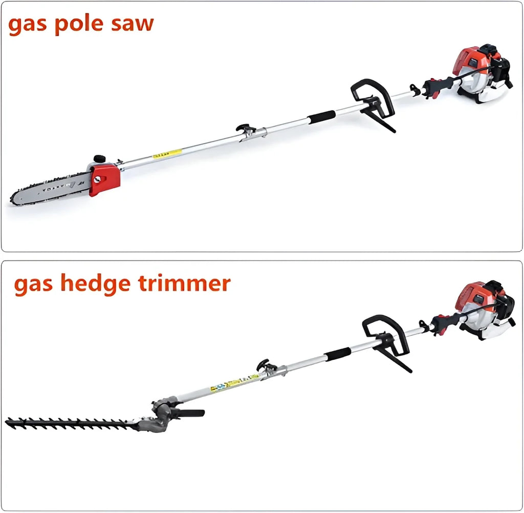 Maxtra Scooters 16ft 2 Cycle Gas Powered Extendable Pole Saws, Anti-Vibration System