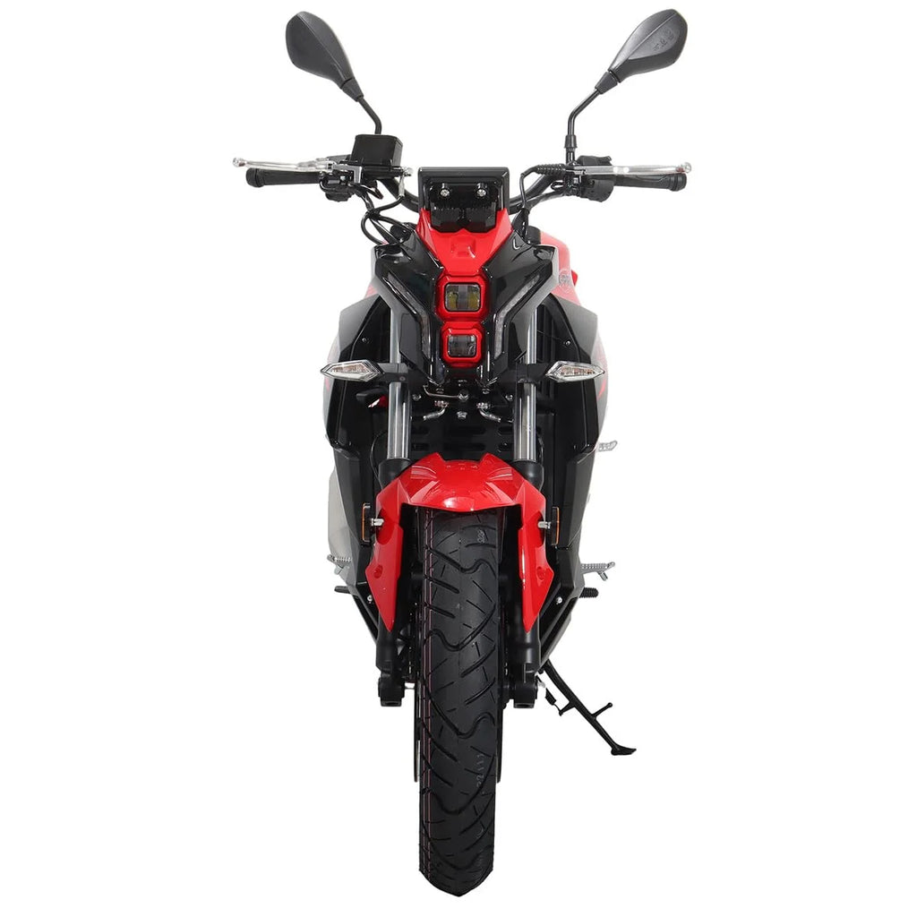 X-Pro Python 250 Electronic Fuel Injection Gas Motorcycle with Manual Transmission, Electric Start! 17" Wheels! Assembled In Crate!