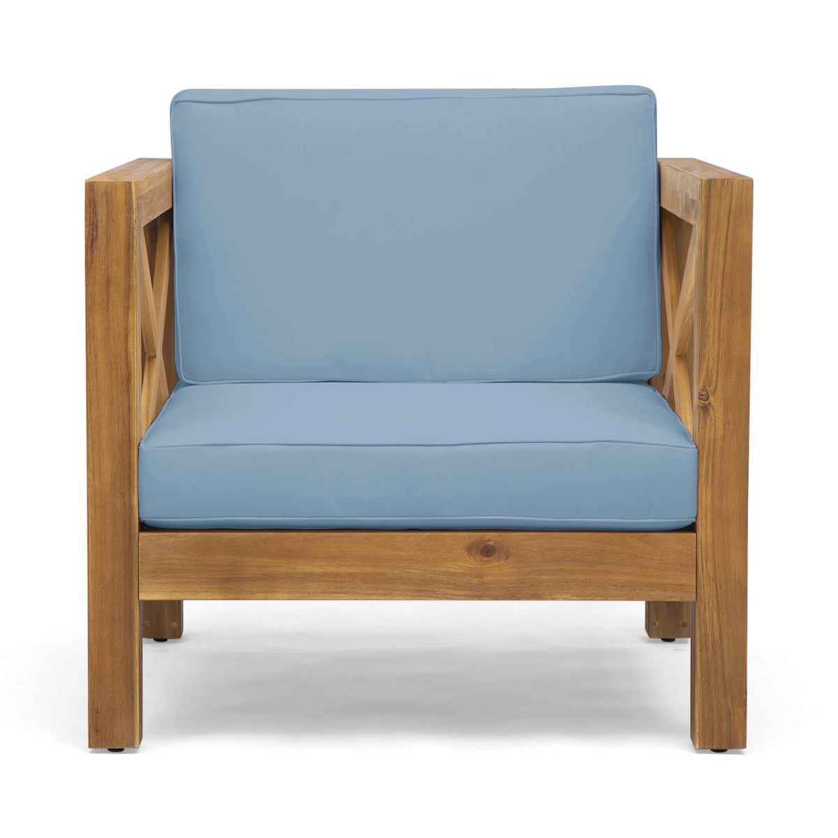 Outdoor Acacia Club Chairs