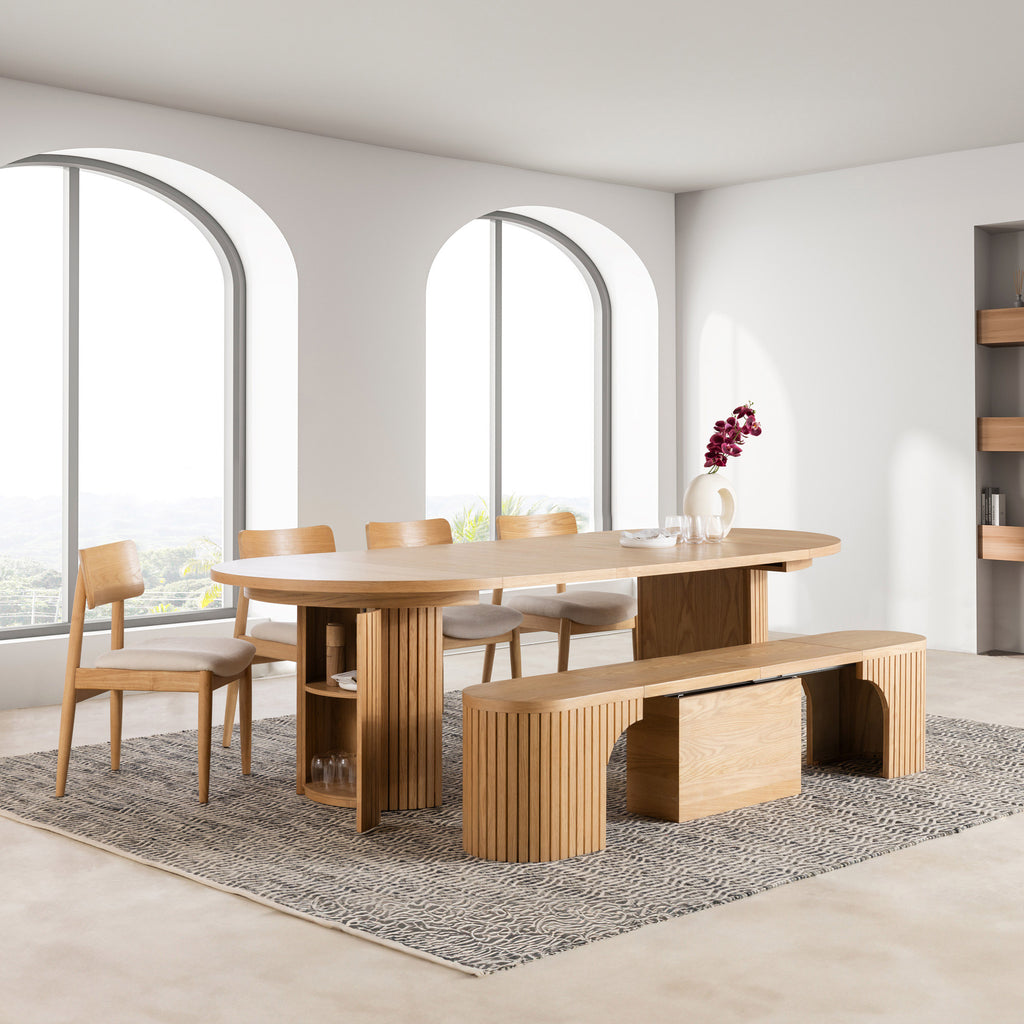 Transformer Table Extendable Round Dining Collection
