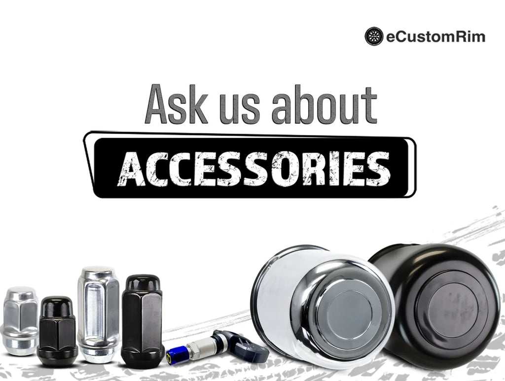 eCustomrim 2-Pack Aluminum Trailer Rims Wheels 5 Lug 13" Avalanche V-Spoke/Black