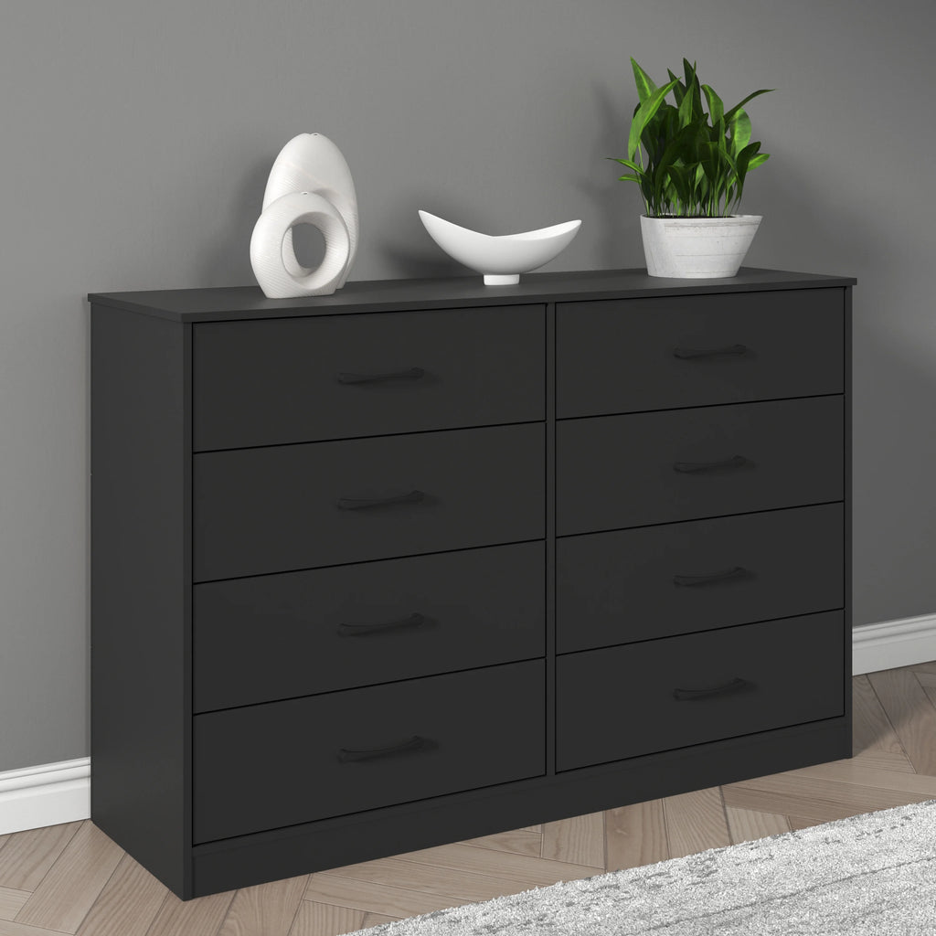 Mainstays Ardent 8 Drawer Dresser, Black
