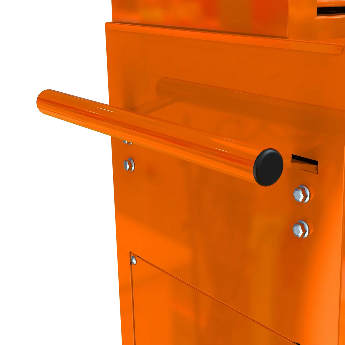 Aukfa Tool Chest, 2 in 1 Steel Rolling Tool Box & Cabinet On Wheels for Garage, 8-Drawer, Orange