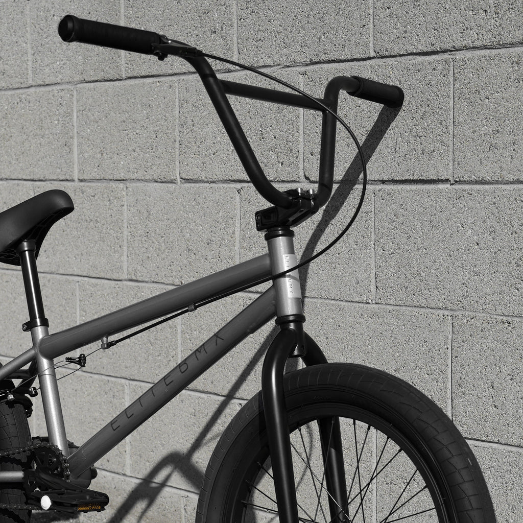Elite BMX Bicycle 20�� Freestyle Bike - Stealth Blue Purple Ideal for Ages 7 to 18 Years