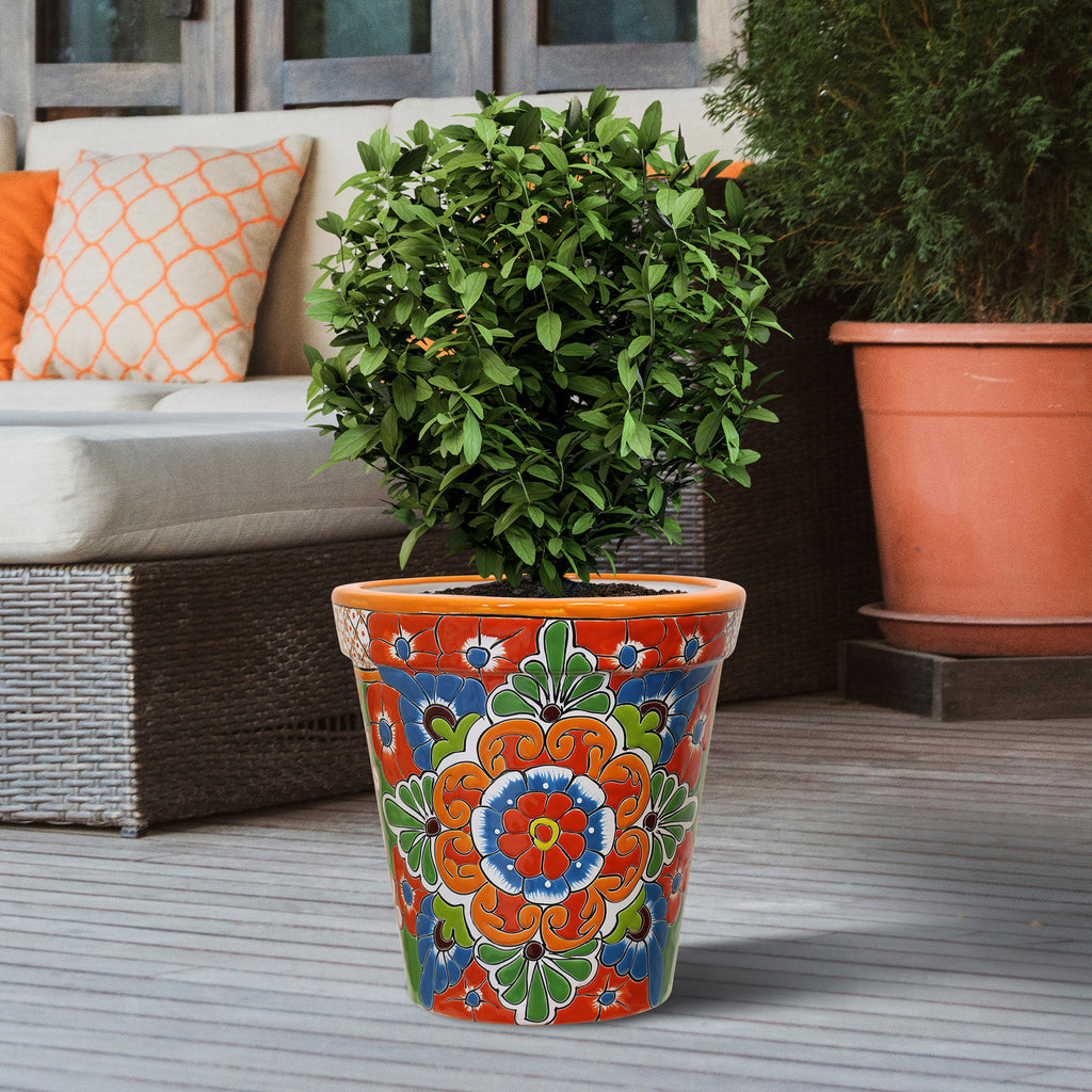 Stylecraft 15” Talavera Planter