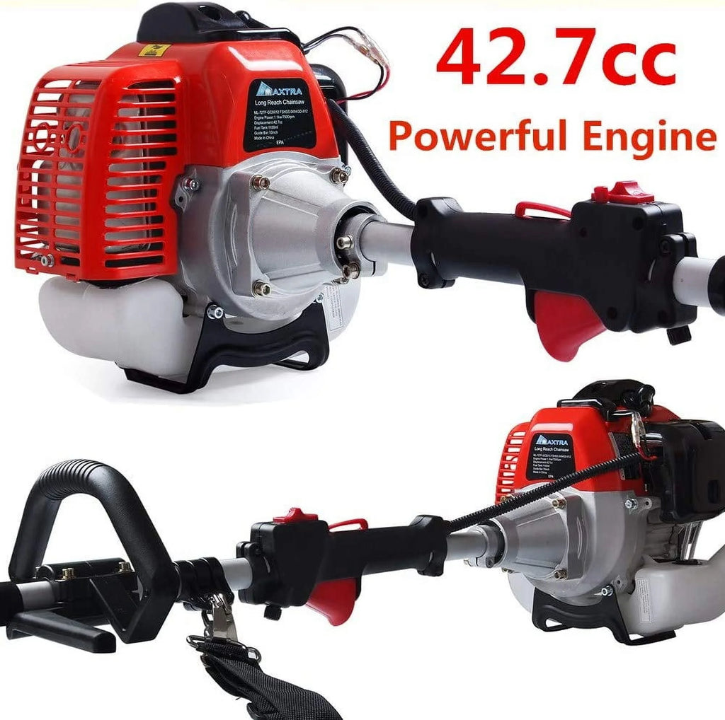 Maxtra Scooters 16ft 2 Cycle Gas Powered Extendable Pole Saws, Anti-Vibration System