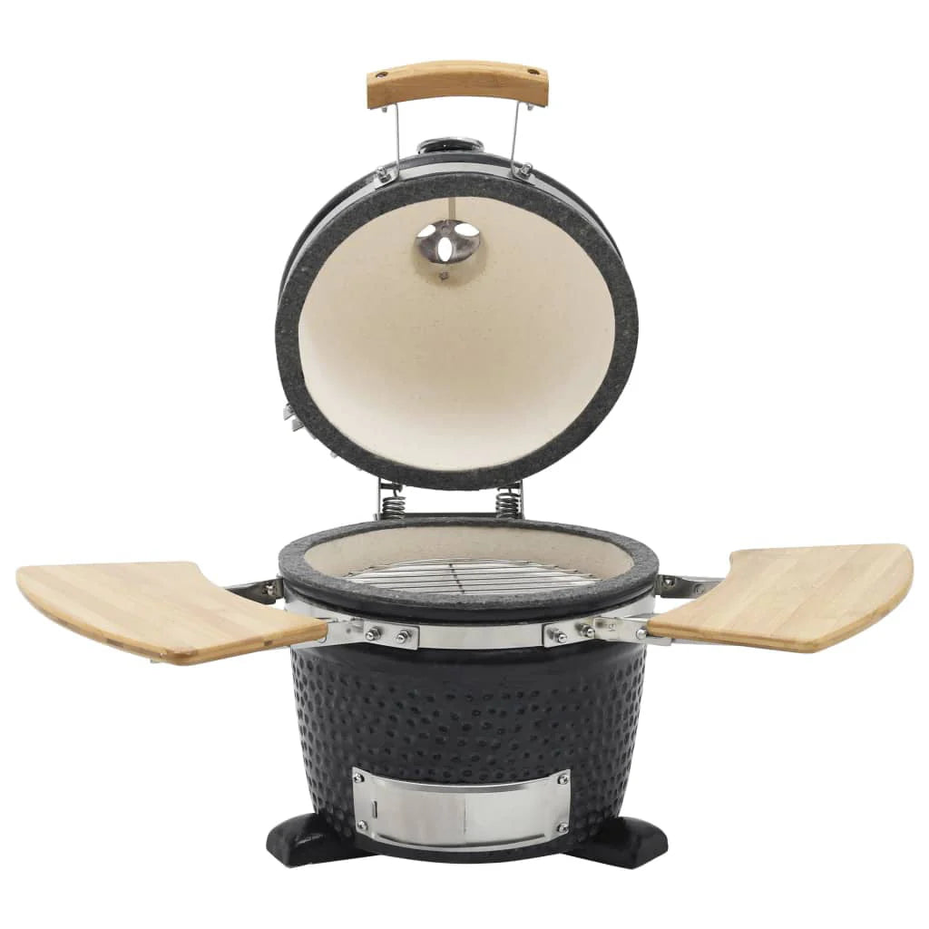 vidaXL Kamado Barbecue Grill Smoker Ceramic 17.3"