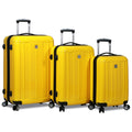 World Traveler Contour Hardside 3-Piece Spinner Luggage Set - Yellow
