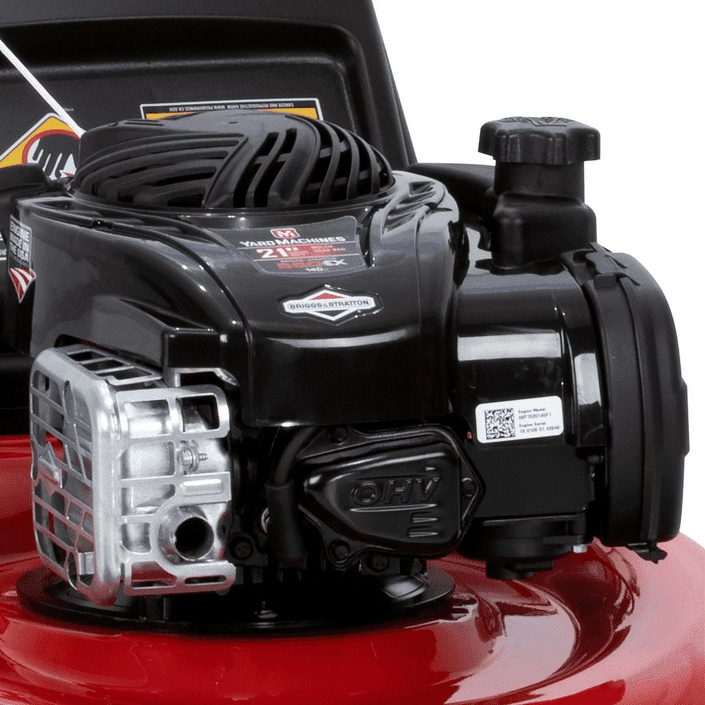 Restored Yard Machines 21" Walk Behind Push Mower 140cc Briggs & Stratton (Refurbished)