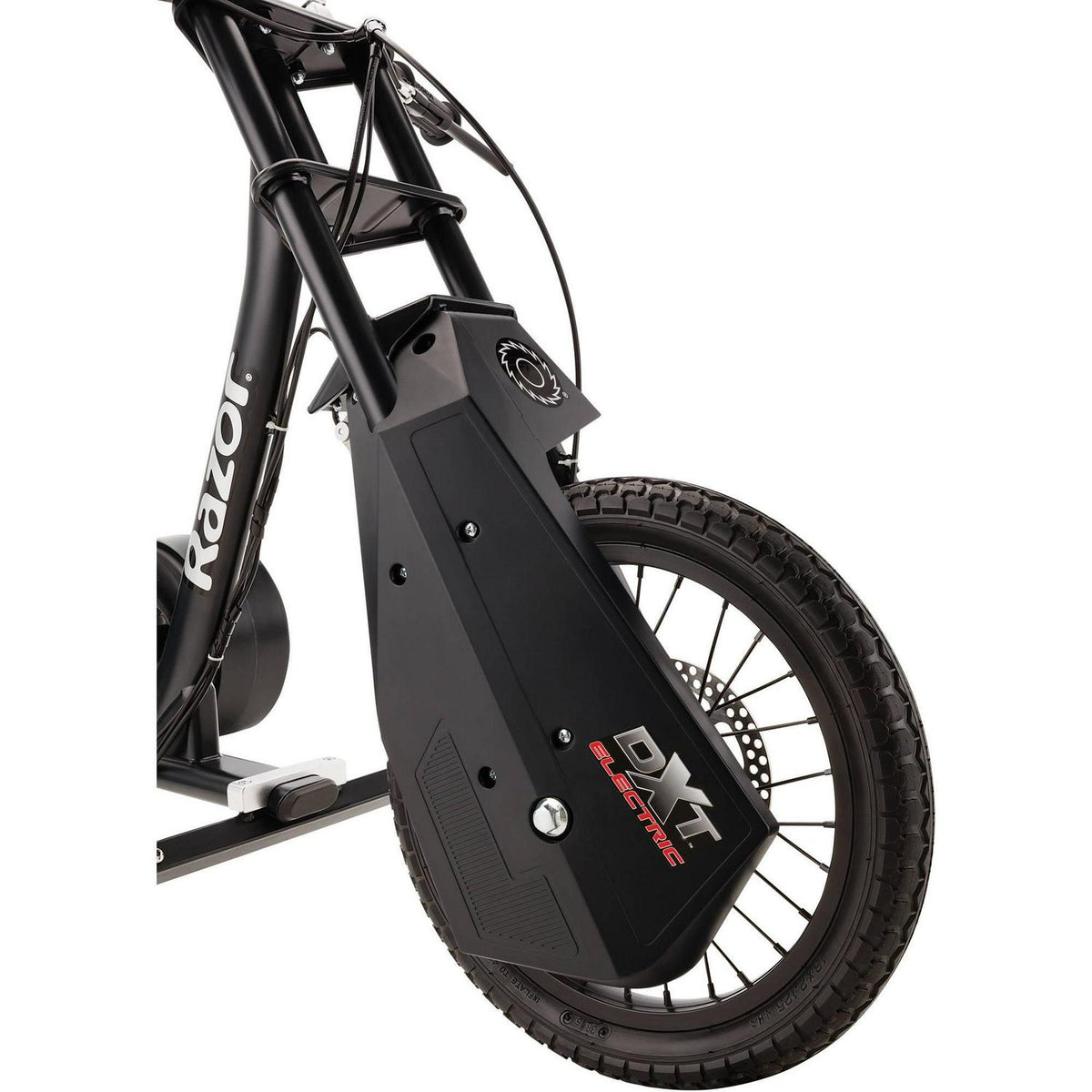 Razor DXT Electric Drift Trike- Black. 36V Powered Ride-On with Adjustable Seat and Variable Speed