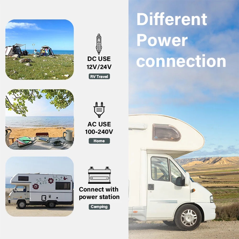 Alpicool CF55 Portable Refrigerator 12 Volt Car Freezer 58 Quart(55 Liter) Vehicle, Car, Truck, RV, Boat, Mini fridge freezer for Driving, Travel, Fishing, Outdoor -4��F to 68��F