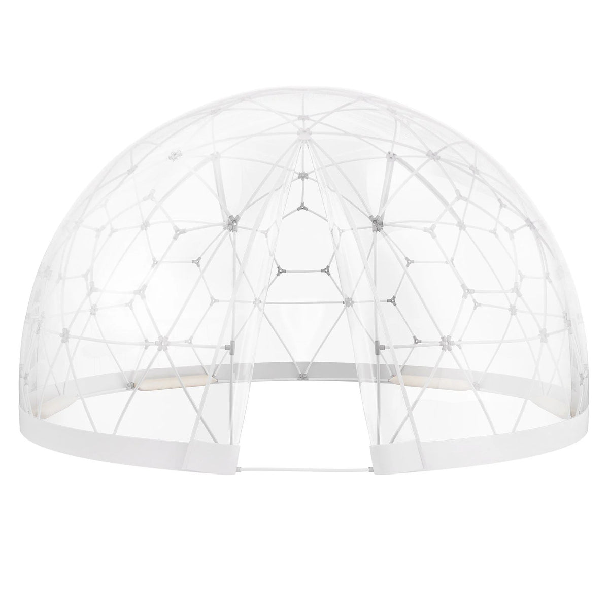 9.5FT Outdoor Bubble Tent �C Transparent Dome Camping Shelter with Zip Door & Windows �C Waterproof Pop-Up Tent for Stargazing, Backyard, Patio & Glamping �C Portable Instant Setup