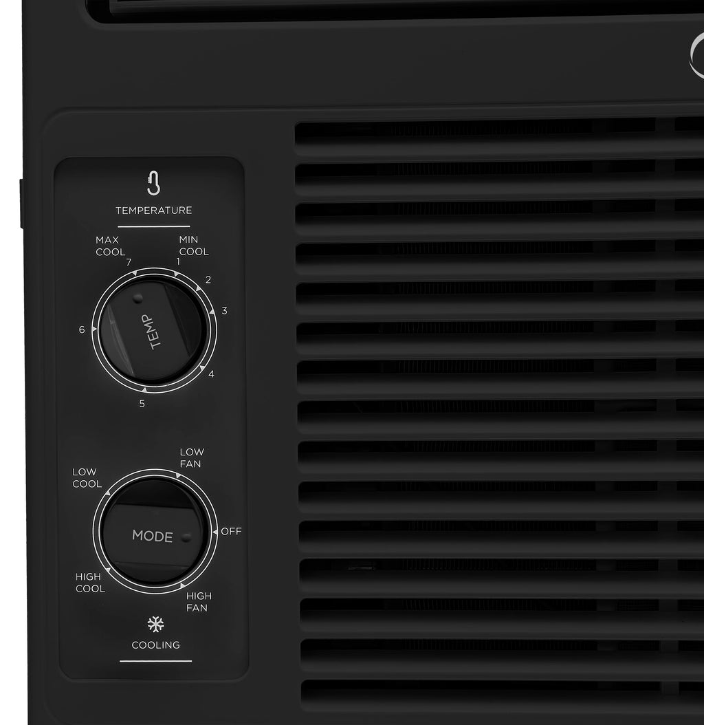 Midea 5,000 BTU 150 Sq ft Mechanical Window Air Conditioner, White, MAW05M1WWT, New