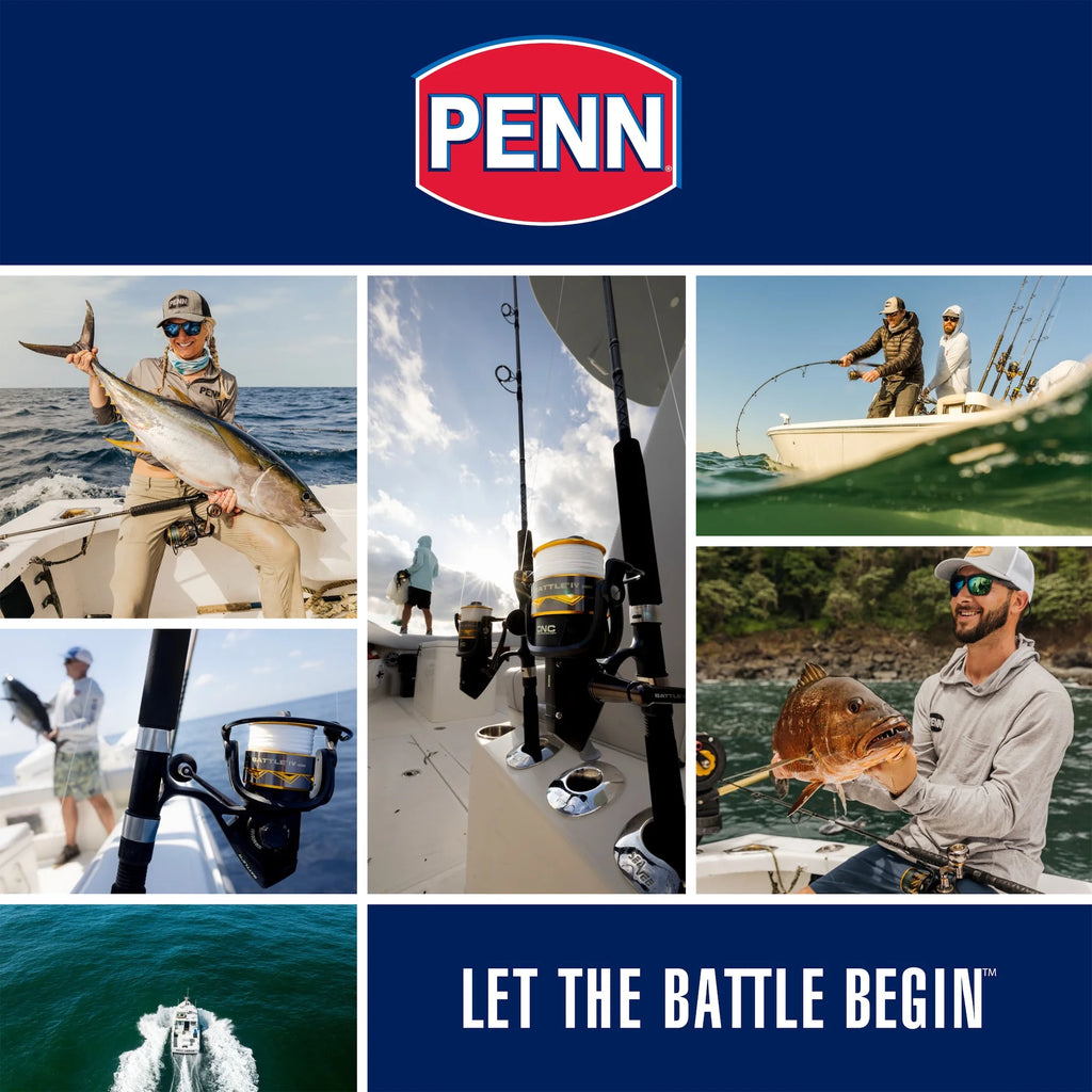 PENN Battle? II Spinning Reel, 5000 Size Fishing Reel