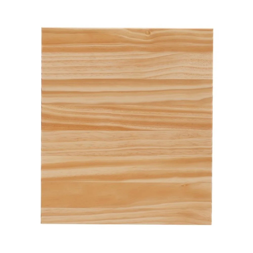 Riverbay Furniture Six Drawer Wood Rolling Storage Cart in Brown