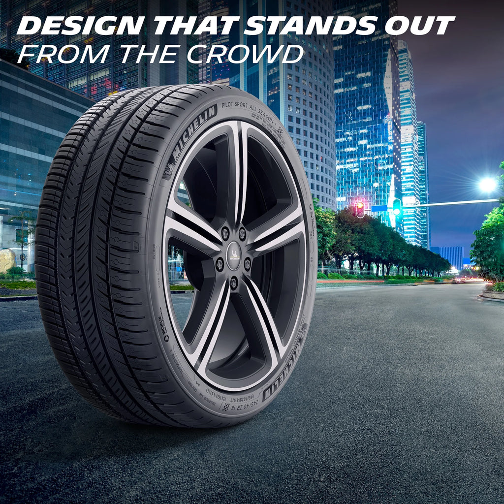 Michelin Pilot Sport All Season 4 245/50R19XL 105Y BSW Fits: 2018-19 BMW X3 M40i, 2022-23 BMW X3 M40i