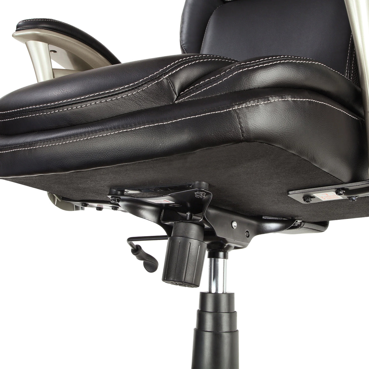 Serta Executive Manager Chair with Adjustable Lumbar Support and Comfort Coils, Black