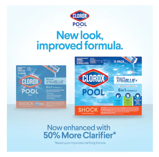 Clorox Pool&Spa 12 -Pack 16-oz Dichlor Pool Shock