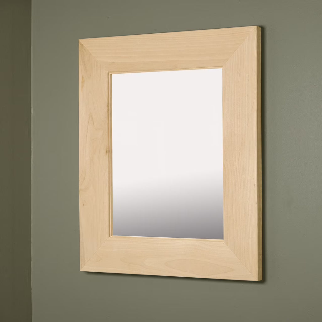14x18 Contemporary White Mirrored Medicine Cabinet by Fox Hollow Furnishings