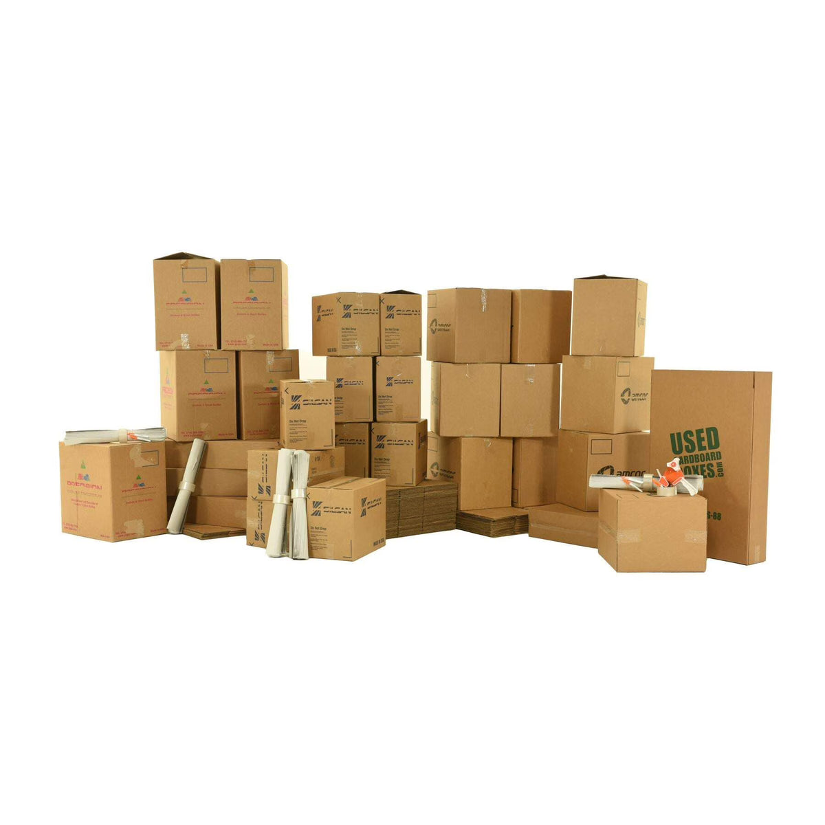 4 Bedroom Moving Kit - 80 Moving Boxes