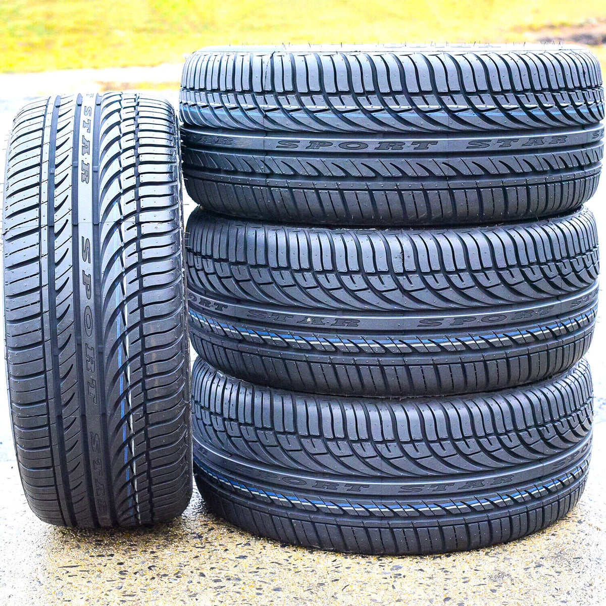 Set of 4 Fullway HP108 225/45ZR17 225/45R17 94W XL High Performance a/s All Season Tires